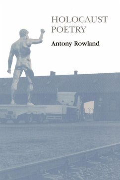 Cover Holocaust Poetry (eBook, PDF)