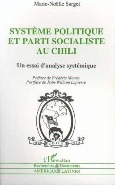 Système politique et parti socialiste au Chili (eBook, PDF)