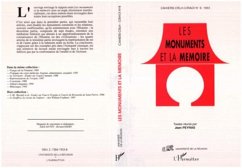 Cover Les monuments et la mémoire (eBook, PDF)