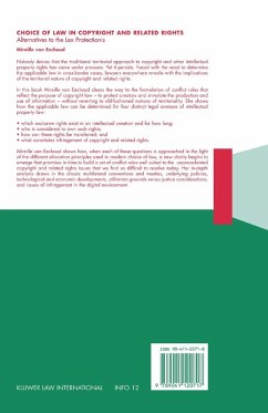 Choice of Law in Copyright and Related Rights (eBook, PDF) - Eechoud, Mireille van