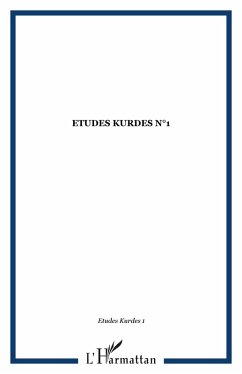 Cover ETUDES KURDES N°1 (eBook, PDF)
