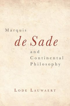 Cover Marquis de Sade and Continental Philosophy (eBook, ePUB)