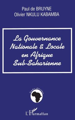 Cover GOUVERNANCE NATIONALE ET LOCALE EN AFRIQUE SUB-SAHARIENNE (eBook, PDF)