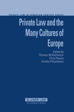 Private Law and the Many Cultures of Europe (eBook, PDF)