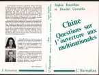 Chine, questions sur l'ouverture aux multinationales (eBook, PDF)