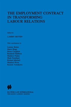 Cover Employment Contract in Transforming Labour Relations (eBook, PDF)