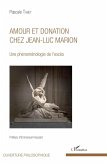 Amour et donation chez Jean-Luc Marion (eBook, PDF)