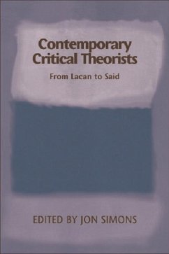 Contemporary Critical Theorists (eBook, PDF)