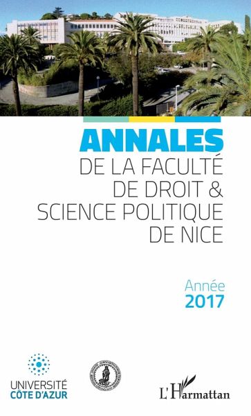 Annales de la faculté de droit et science politique de Nice (eBook, PDF)
