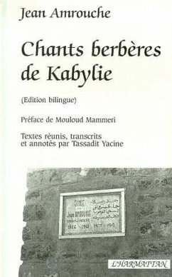 Chants berbères de Kabylie (eBook, PDF) - Amrouche