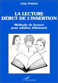 La lecture, début de l'insertion (eBook, PDF)