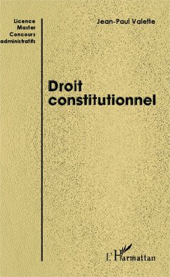 Cover Droit constitutionnel (eBook, PDF)