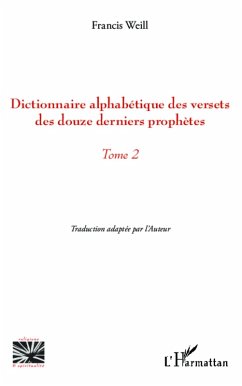 Cover Dictionnaire alphabétique des versets des douze derniers prophètes (eBook, PDF)