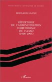 Répertoire de l'administration territoriale du Tchad (1900- 1994) (eBook, PDF)