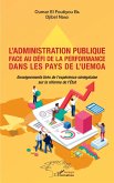 L'administration publique face au défi de la performance dans les pays de l'UEMOA (eBook, PDF)