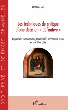 Techniques de critique d'une décision 