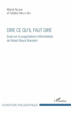 Cover Dire ce qu'il faut dire (eBook, PDF)
