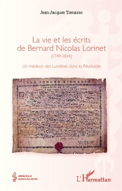 La vie et les écrits de Bernard Nicolas Lorinet (1749-1814) (eBook, PDF) - Tomasso