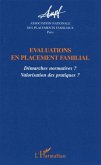 Evaluations en placement familial (eBook, ePUB)