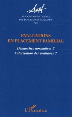 Cover Evaluations en placement familial (eBook, ePUB)