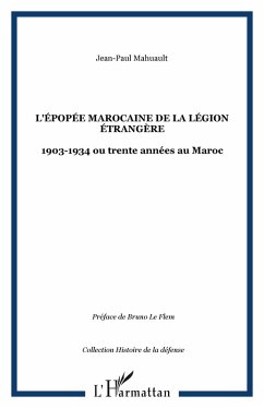 Cover L'épopée marocaine de la Légion étrangère (eBook, ePUB)