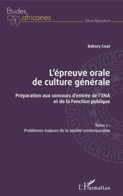Cover L'épreuve orale de culture générale Tome 2 (eBook, PDF)
