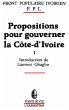 Propositions pour gouverner la... - Bild 1
