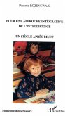 Pour une approche intégrative de l'intelligence (eBook, ePUB)