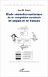 Etude sémantico-syntaxique de la... - Bild 1