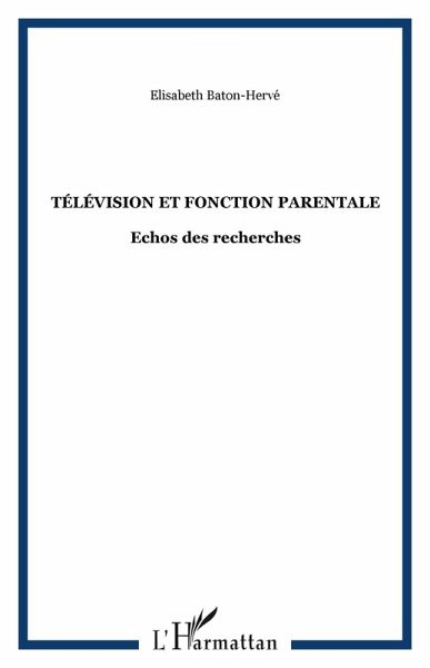Télévision et fonction Parentale (eBook, ePUB)