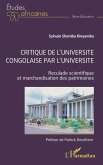 Critique de l'universite congolaise par l'universite (eBook, ePUB)