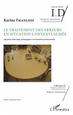 Le traitement des erreurs en situation contextualisée (eBook, PDF)