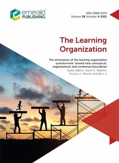 Cover Dimensions of the Learning Organization Questionnaire (eBook, PDF)