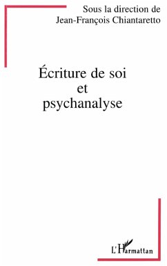 Cover Ecriture de soi et psychanalyse (eBook, PDF)