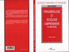 Cover Phénoménologie et sociologie compréhensive (eBook, PDF)