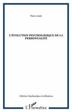 Cover L'évolution psychologique de la personnalité (eBook, ePUB)