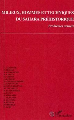 Cover Milieux, hommes et techniques du Sahara préhistorique (eBook, PDF)