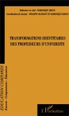 Transformations identitaires des professeurs d'université (eBook, PDF)