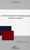 Les procès-verbaux d'interrogatoire (eBook, ePUB)