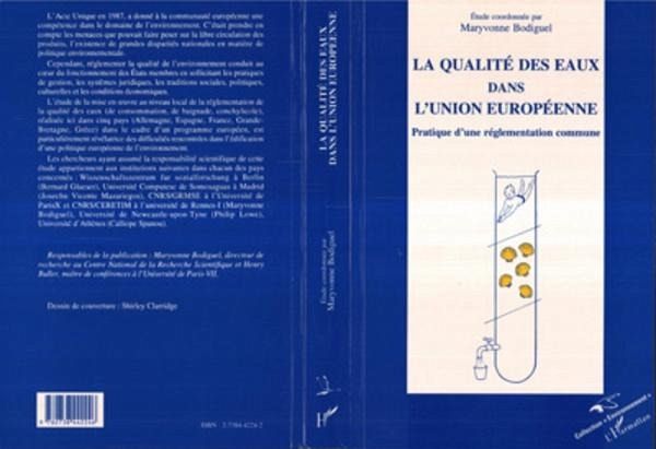 La qualité des eaux dans l'Union Européenne (eBook, PDF)
