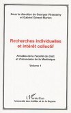 Recherches individuelles et intérêt collectif (eBook, ePUB)