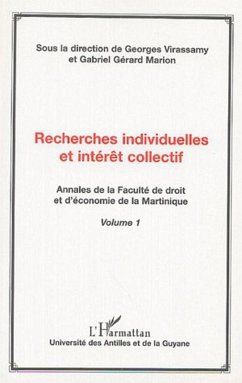 Cover Recherches individuelles et intérêt collectif (eBook, ePUB)
