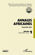 Annales africaines vol 1 décembre 2014... - Bild 1