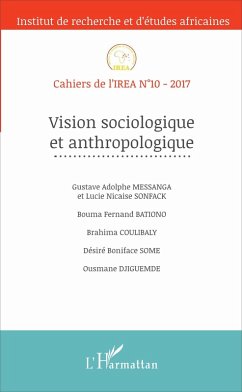 Cover Vision sociologique et anthropologique (eBook, PDF)