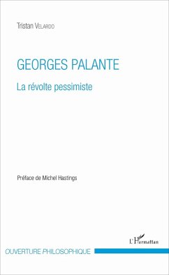 Cover Georges Palante (eBook, PDF)