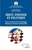 Droit, pouvoir et politique (eBook, PDF)