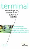 Pratiques des outils numériques et relations sociales (eBook, PDF)