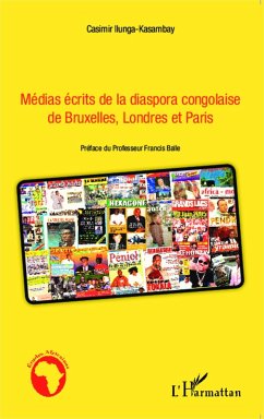 Cover Médias écrits de la diaspora congolaise de Bruxelles, Londres et Paris (eBook, PDF)