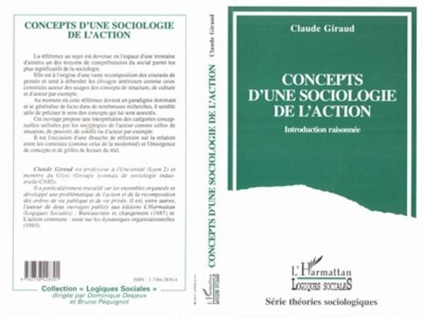 Concepts d'une sociologie de l'action (eBook, PDF) Concepts d'une sociologie de l'action (eBook, PDF)