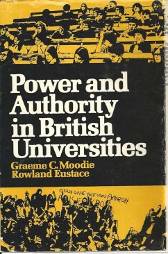 Cover Power and Authority in British Universities (eBook, PDF)
